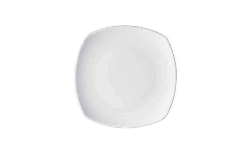 Options Flat Square Coupe Plate - 32cm (Box of 6)