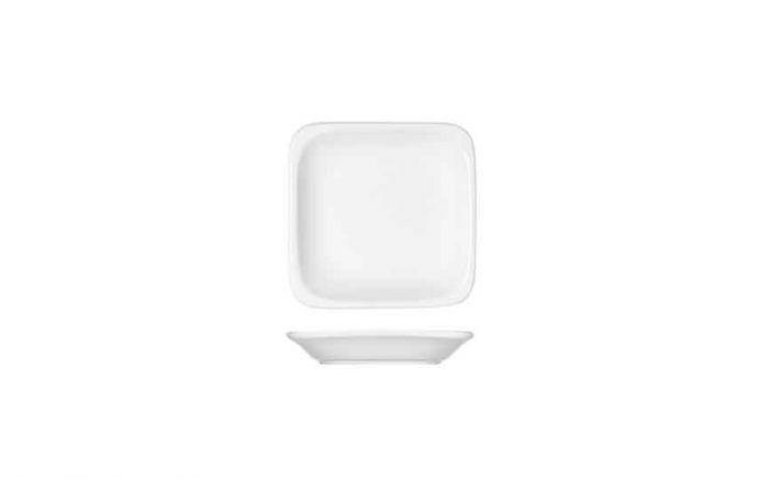 Modulus Flat Square Plate - 9.5cm (Box of 6)