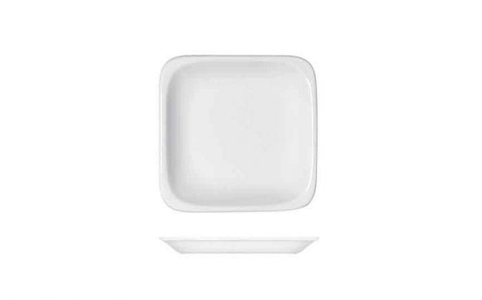 Modulus Flat Square Plate - 15x15cm (Box of 12)