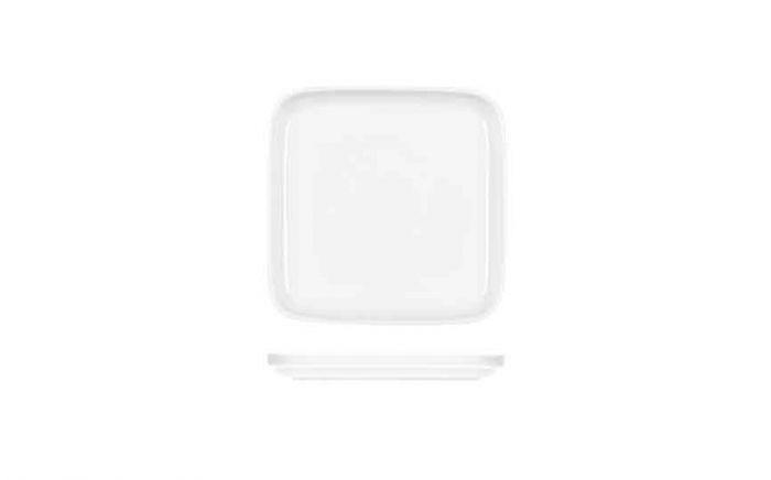 Modulus Flat Square Plate - 18.5cm (Box of 6)