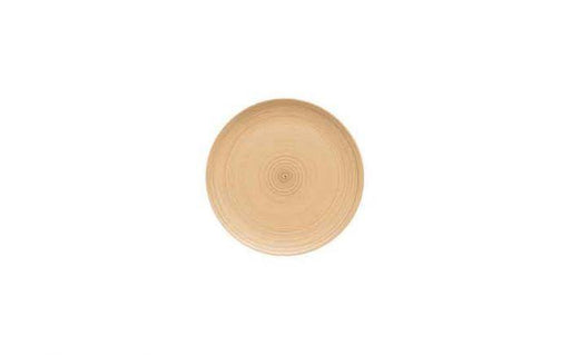 Modern Rustic Flat Coupe Plate Ceramica Sand - 15cm (Box of 12)