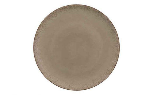 Modern Rustic Flat Coupe Plate Natural Wood - 28cm (Box of 6)