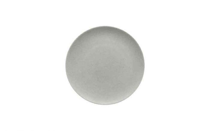 Modern Rustic Flat Coupe Plate Ceramica Stone - 26cm (Box of 6)