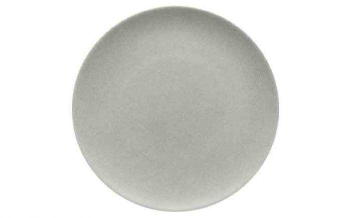 Modern Rustic Flat Coupe Plate Ceramica Stone - 32cm (Box of 6)