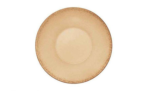 Modern Rustic Deep Coup Plate Natural Sand - 24cm (Box of 6)