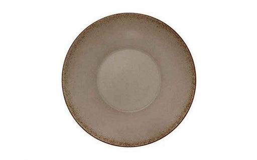 Modern Rustic Deep Coupe Plate Natural Wood - 24cm (Box of 6)