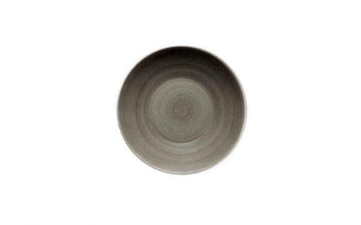 Modern Rustic Deep Coupe Plate Ceramica Wood - 18cm (Box of 12)