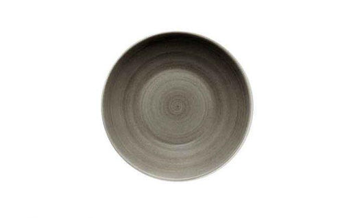 Modern Rustic Deep Coupe Plate Ceramica Wood - 24cm (Box of 6)