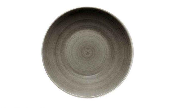 Modern Rustic Deep Coupe Plate Ceramica Wood - 30cm (Box of 6)