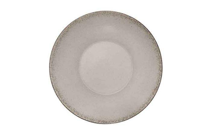 Modern Rustic Deep Coupe Plate Natural Grey - 24cm (Box of 6)