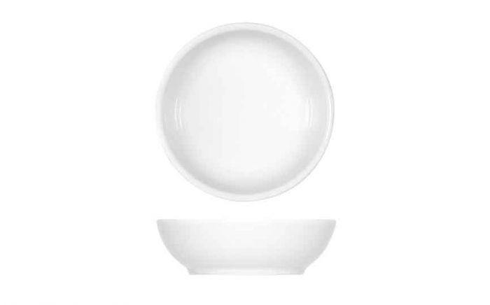 7 cl (2.5 oz) Modulus Coupelle Dish - 8cm (Box of 12)