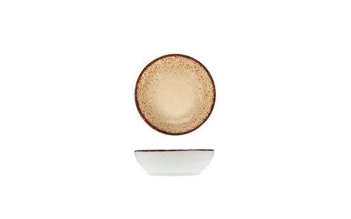 Modern Rustic Dish Natural Sand - 8cm (Box of 24)