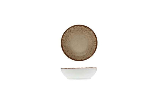 Modern Rustic Dish Natural Wood - 8cm (Box of 24)