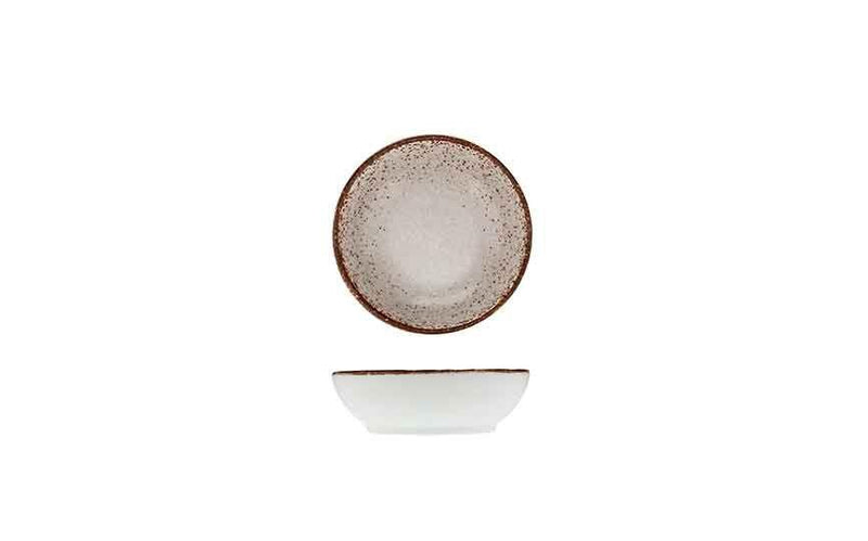 Modern Rustic Dish Natural Grey - 8cm (Box of 24)
