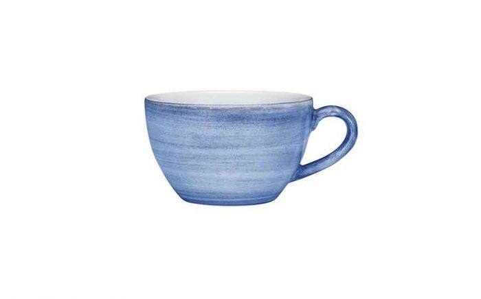 45 cl (15.75 oz) Modern Rustic Cup Ceramic Blue (Box of 6)