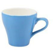 Porcelain Blue Tulip Cup 9cl/3oz