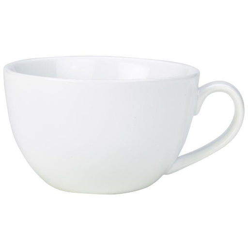 Porcelain Bowl Shaped Cup 17.5cl/6oz