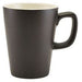 Porcelain Matt Black Latte Mug 34cl/12oz