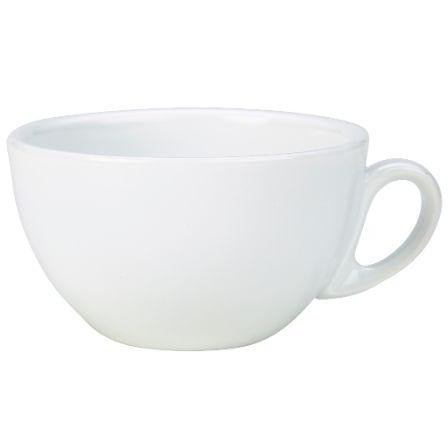 Porcelain Italian Style Bowl Shaped Cup 28cl/10oz