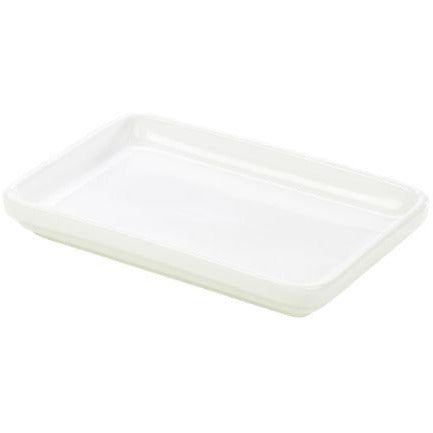 Porcelain Deep Rectangular Dish 20 x 14 x 2.5cm/8 x 5.5 x 1"