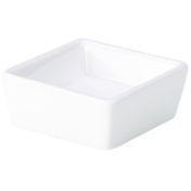 Porcelain Square Dish 6.4 x 2.5cm/2.5 x 1"