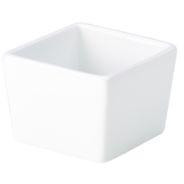 Porcelain Square Dish 6.4 x 4.8cm/2.5 x 2"