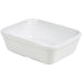 Porcelain Rectangular Pie Dish 15.5x11.5cm/6 x 4.5"