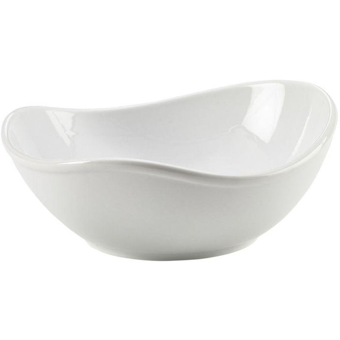 Porcelain Organic Triangular Bowl 21cm/8.25"