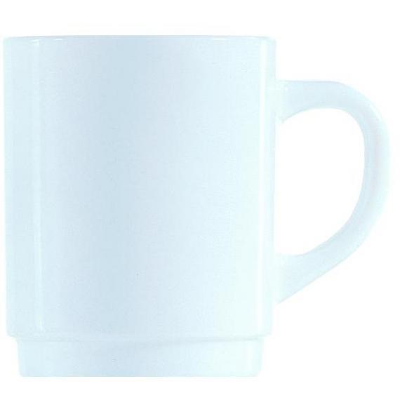 Arcoroc Restaurant Opal Dinnerware Stackable Mug (26cl) (9.2oz) (Pack 36)