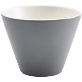 Porcelain Graphite Conical Bowl 10.5cm/4"