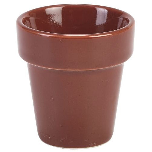 Porcelain Plant Pot 5.5 x 5.8cm /2.1 x 2.25"