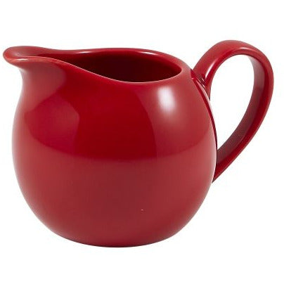 Porcelain Red Jug 14cl/5oz