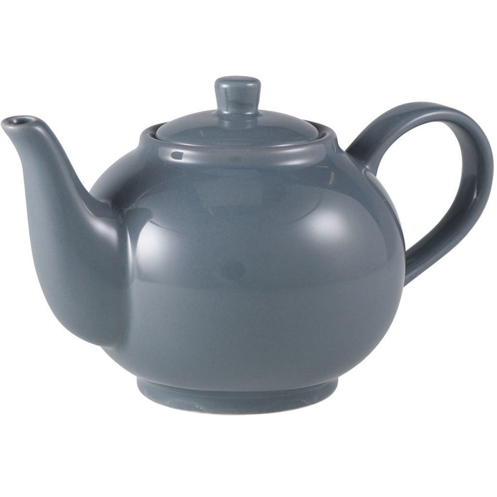 Porcelain Grey Teapot 45cl/15.75oz