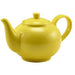 Porcelain Yellow Teapot 45cl/15.75oz
