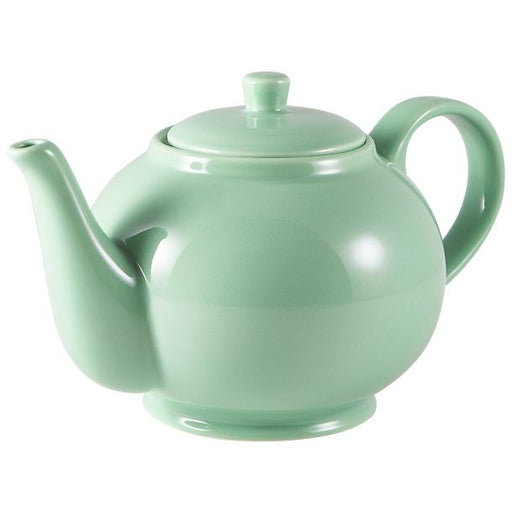 Porcelain Green Teapot 85cl/30oz
