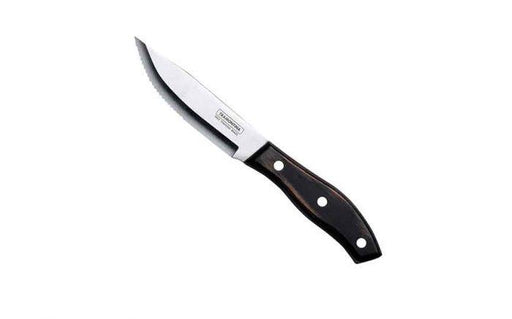 Jumbo Swan Jumbo Polywood Steak Knife - Pointed Blade (Light Black) (Box of 12)