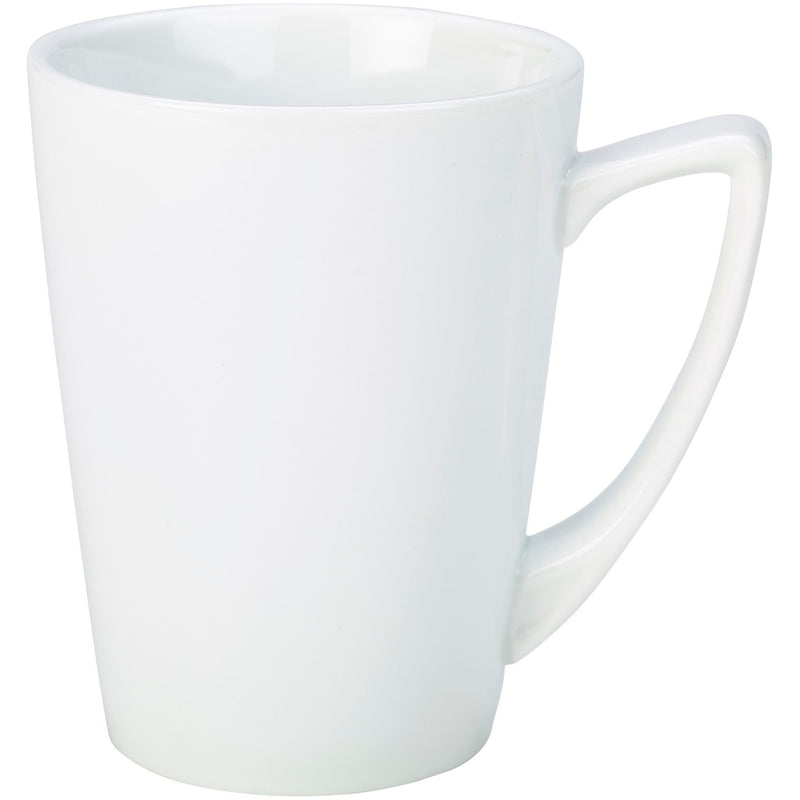 Porcelain Angled Handled Mug 35cl/12.25oz