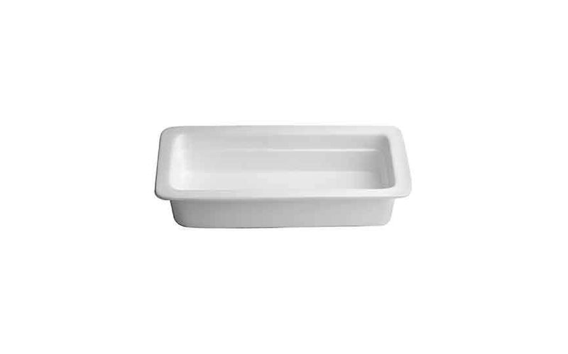 ? Food Pan (Porcelain) Top Chafer (Box of 4)