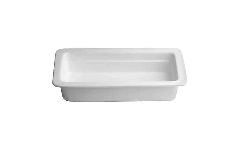 1/3 Food Pan (Porcelain) Top Chafer (Box of 12)