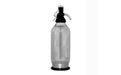 1cl/35.25oz  Polycarabonate Silver effect Soda Siphon 