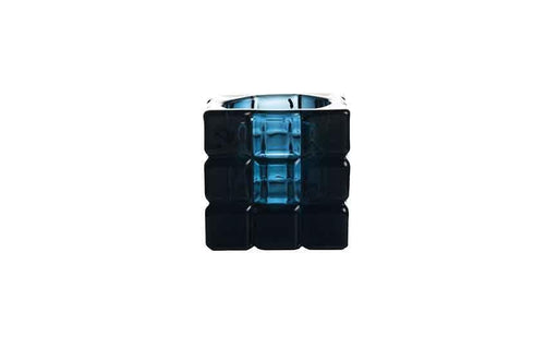 6.2 cl Tealight Holder Square Blue (Box of 36)