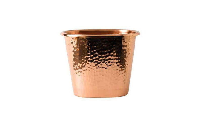 22cl Hammered Copper Bottle Holder 