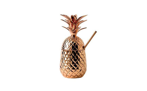 65cl (23oz)  Copper Pineapple straw sold seperately 
