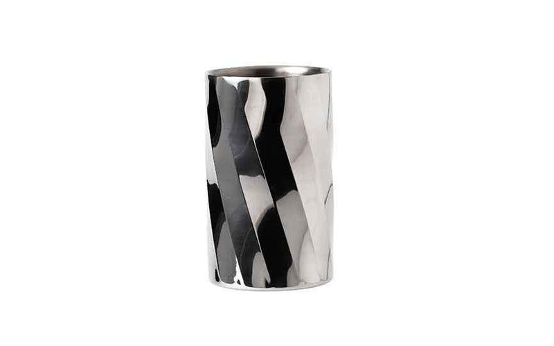 12cl Swirl Wine Bottle Holder Stainless Steel 