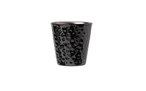 35.5cl (12.5oz)  Hammered Black Nickel Double Wall Tumbler 