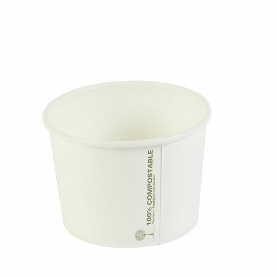 8oz Bio Ice Cream/Soup Container (Pack 1000)