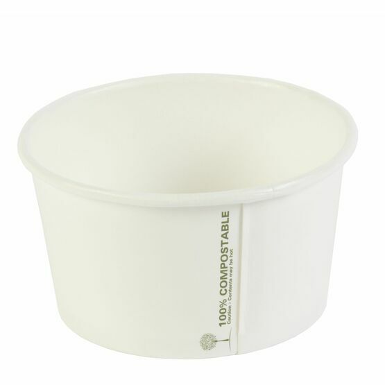 12oz Bio Ice Cream/Soup Container (Pack 500)