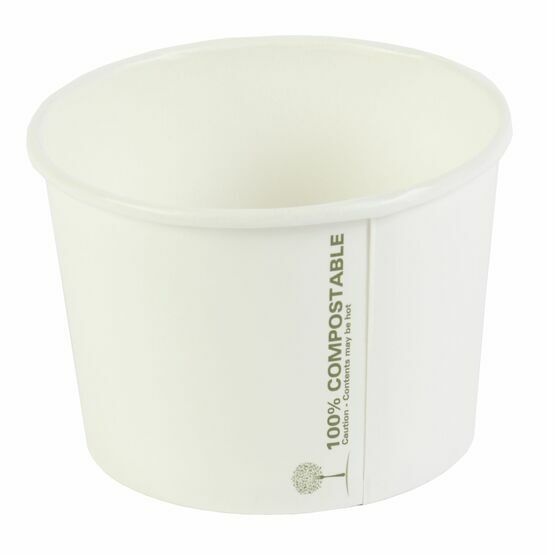 16oz Bio Ice Cream/Soup Container (Pack 500)
