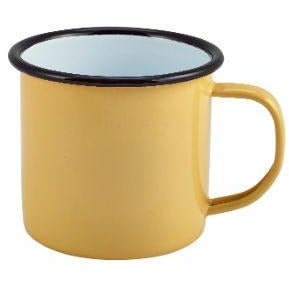 Enamel Mug Yellow 36cl/12.5oz