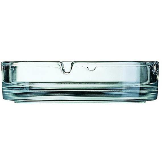 Arcoroc Ashtrays - Stacking able - Clear(9cm)(3.5") (Box of 24) - Smashing Supplies